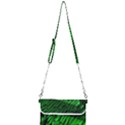 Fractal Rendering Background Green Mini Crossbody Handbag View1