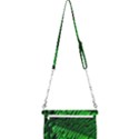 Fractal Rendering Background Green Mini Crossbody Handbag View2