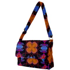 Ornament Colorful Color Background Full Print Messenger Bag by Pakrebo