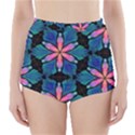 Ornament Digital Color Colorful High-Waisted Bikini Bottoms View1