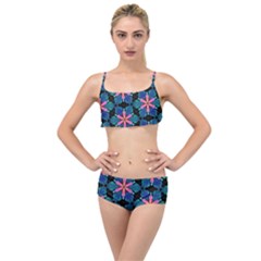 Ornament Digital Color Colorful Layered Top Bikini Set by Pakrebo