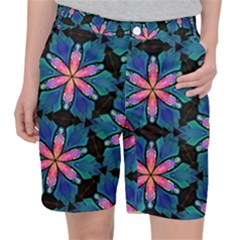 Ornament Digital Color Colorful Pocket Shorts