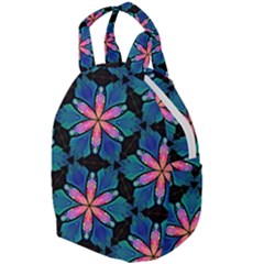 Ornament Digital Color Colorful Travel Backpacks by Pakrebo