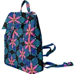 Ornament Digital Color Colorful Buckle Everyday Backpack by Pakrebo