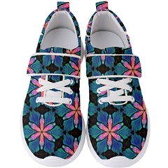 Ornament Digital Color Colorful Men s Velcro Strap Shoes by Pakrebo