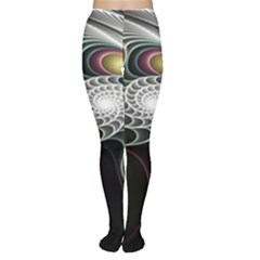 Fractal Bulbs Fantasy Curve Tights by Pakrebo