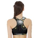 Fractal Bulbs Fantasy Curve Sports Bra with Border View2