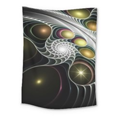 Fractal Bulbs Fantasy Curve Medium Tapestry