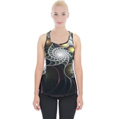 Fractal Bulbs Fantasy Curve Piece Up Tank Top by Pakrebo