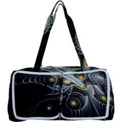 Fractal Bulbs Fantasy Curve Multi Function Bag by Pakrebo