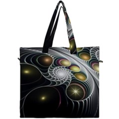 Fractal Bulbs Fantasy Curve Canvas Travel Bag by Pakrebo