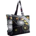 Fractal Bulbs Fantasy Curve Simple Shoulder Bag View2