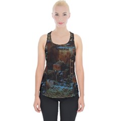 Building Ruins Old Industry Piece Up Tank Top