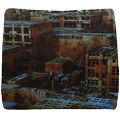 Building Ruins Old Industry Seat Cushion