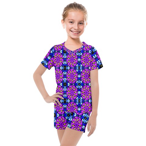 Ml 116 Kids  Mesh Tee And Shorts Set by ArtworkByPatrick