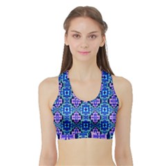 Ml 117 Sports Bra With Border by ArtworkByPatrick