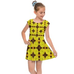 Ml 118 Kids  Cap Sleeve Dress by ArtworkByPatrick