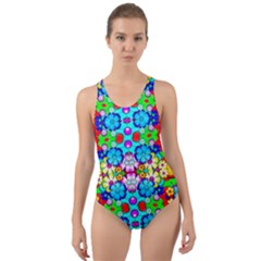 Ml 120 1 Cut-out Back One Piece Swimsuit by ArtworkByPatrick