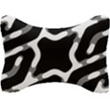 Giant Bold Dark Geometric Print Seat Head Rest Cushion View1