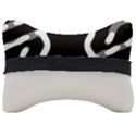 Giant Bold Dark Geometric Print Seat Head Rest Cushion View2