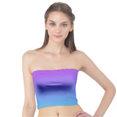 Fuschia Turquoise Dream Tube Top by retrotoomoderndesigns