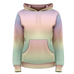 Balmy Pastel Seashore Women s Pullover Hoodie by retrotoomoderndesigns