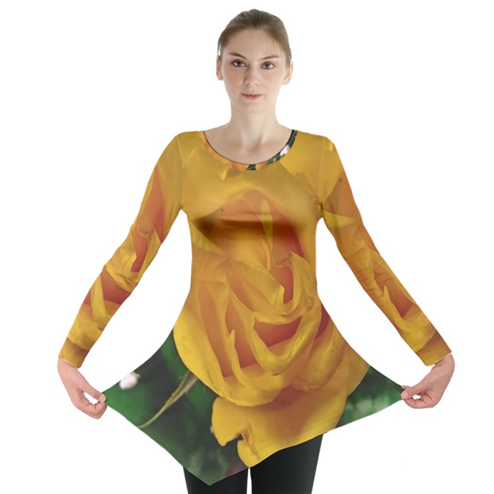 Yellow Rose Long Sleeve Tunic 