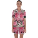 Margaret s rose Satin Short Sleeve Pyjamas Set View1