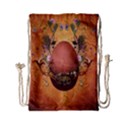 Wonderful Steampunk Easter Egg With Flowers Drawstring Bag (Small) View1