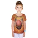 Wonderful Steampunk Easter Egg With Flowers Kids  One Piece Tee View1