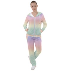 Balmy Pastel Seashore Women s Tracksuit