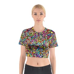 Ml 122 Cotton Crop Top by ArtworkByPatrick