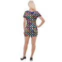 Ml 122 1 Short Sleeve Asymmetric Mini Dress View2