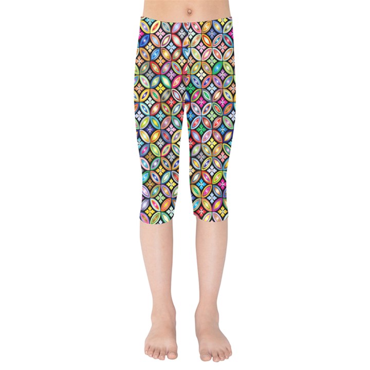 Ml 122 1 Kids  Capri Leggings 