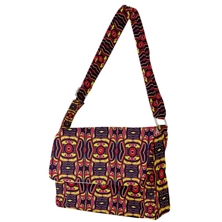 Ml 124 Full Print Messenger Bag