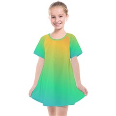 Sunburnt Splash Kids  Smock Dress