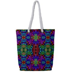 Ml 125 Full Print Rope Handle Tote (small) by ArtworkByPatrick