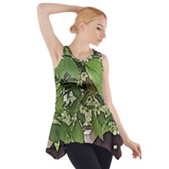 Garden Of The Phoenix  Side Drop Tank Tunic by Riverwoman