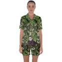 Garden of the Phoenix  Satin Short Sleeve Pyjamas Set View1