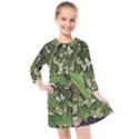 Garden of the Phoenix  Kids  Quarter Sleeve Shirt Dress View1