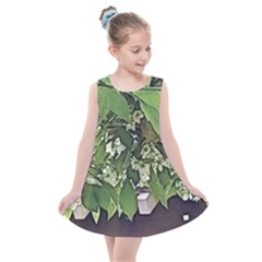 Garden Of The Phoenix  Kids  Summer Dress by Riverwoman