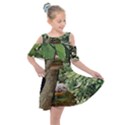 Garden of the Phoenix  Kids  Shoulder Cutout Chiffon Dress View1