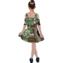 Garden of the Phoenix  Kids  Shoulder Cutout Chiffon Dress View2