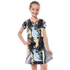 Chocolate Kids  Cross Web Dress