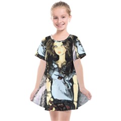 Chocolate Kids  Smock Dress