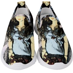 Chocolate Kids  Slip On Sneakers