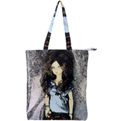 Chocolate Double Zip Up Tote Bag by snowwhitegirl