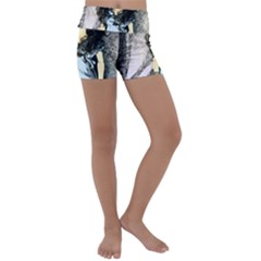 Chocolate Kids  Lightweight Velour Yoga Shorts