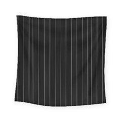 Dark Linear Abstract Print Square Tapestry (small) by dflcprintsclothing