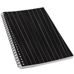 Dark Linear Abstract Print 5 5  X 8 5  Notebook